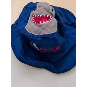 Flapjack Toddler Reversible Bucket Sun Hat Upf 50 Shark Alligator